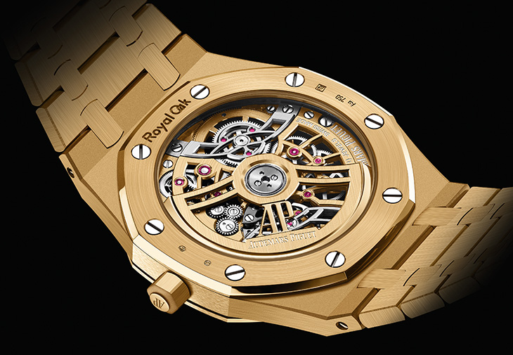 愛彼AUDEMARS PIGUET Royal Oak皇家橡樹系列Jumbo超薄鏤空腕錶