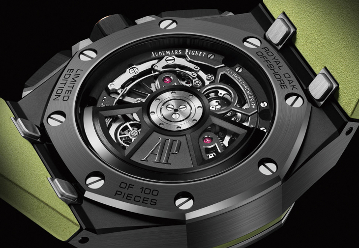 愛彼AUDEMARS PIGUET 皇家橡樹離岸型飛行陀飛輪自動計時腕錶