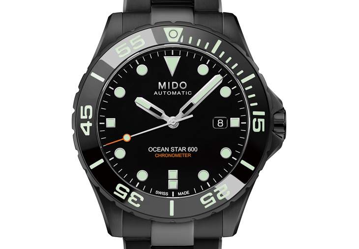 MIDO Ocean Star海洋之星天文台認證600米腕錶特別版