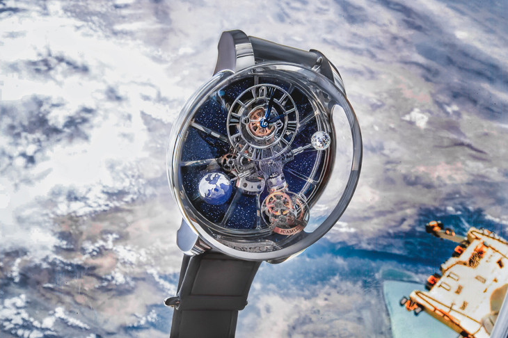 Jacob & Co.天體系列陀飛輪Bucherer BLUE腕錶