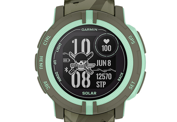 GARMIN Instinct 2 Solar航海王亞洲限定版
