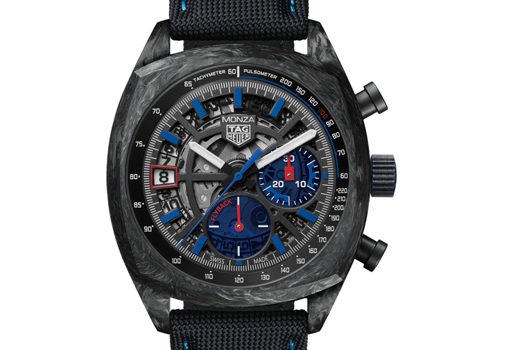 泰格豪雅TAG HEUER Monza飛返計時腕錶