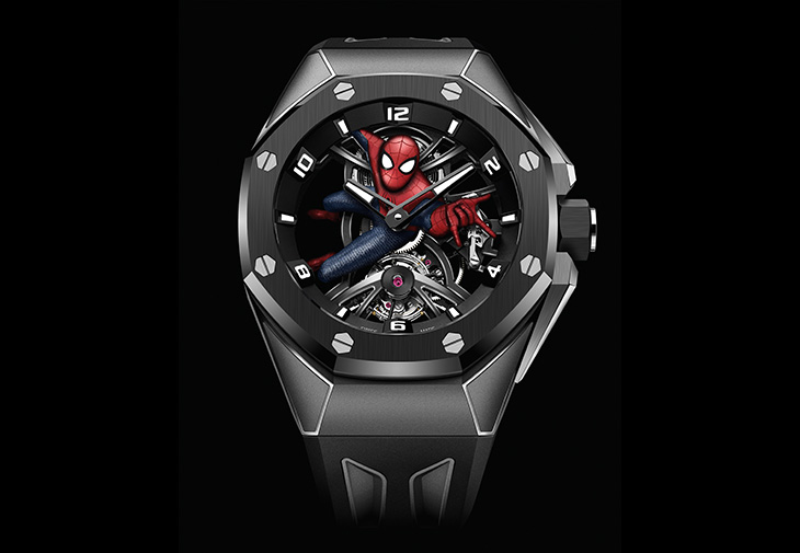 愛彼AUDEMARS PIGUET Royal Oak Concept皇家橡樹概念系列陀飛輪「Spider-Man」腕錶
