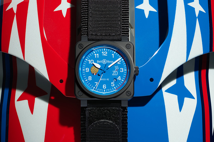 BELL & ROSS BR 03-92 PAF七十週年紀念腕錶