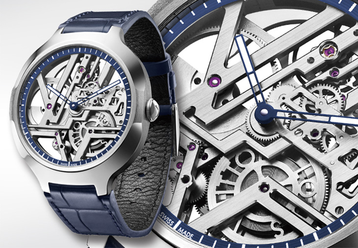 路易威登LOUIS VUITTON Voyager Skeleton腕錶