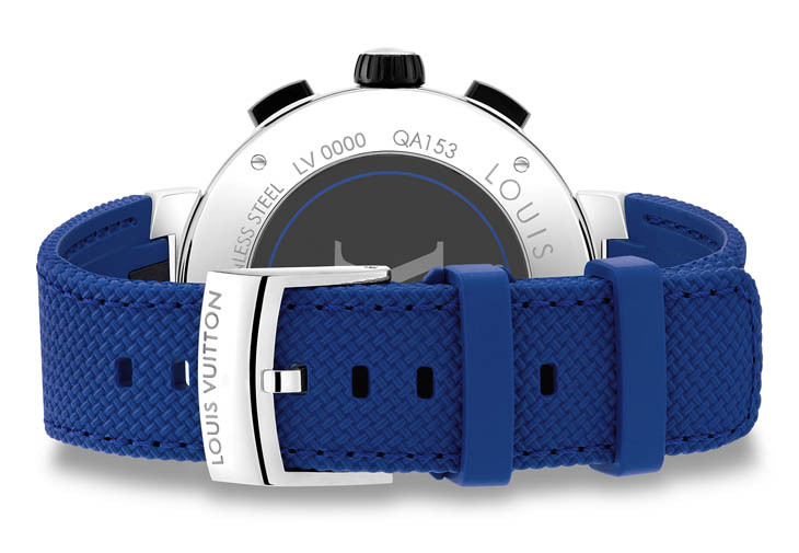 路易威登Tambour Outdoor Chronograph GMT Nautical Steel