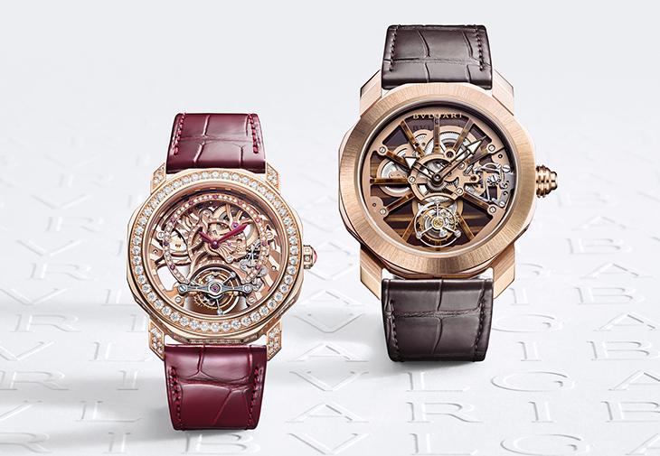 寶格麗BVLGARI Octo Roma Precious Naturalia腕錶 Octo Roma Tourbillon Lumière光之陀飛輪腕錶