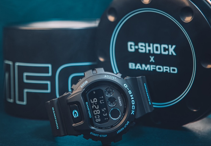 卡西歐G-SHOCK x Bamford DW-6900BWD