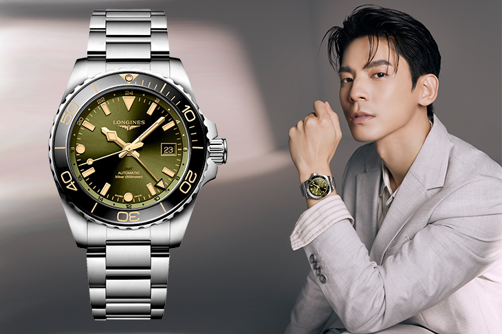 浪琴表LONGINES HydroConquest GMT深海征服者系列兩地時區腕錶