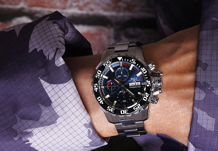 BALL Watch Engineer Hydrocarbon系列NEDU潛水計時腕錶