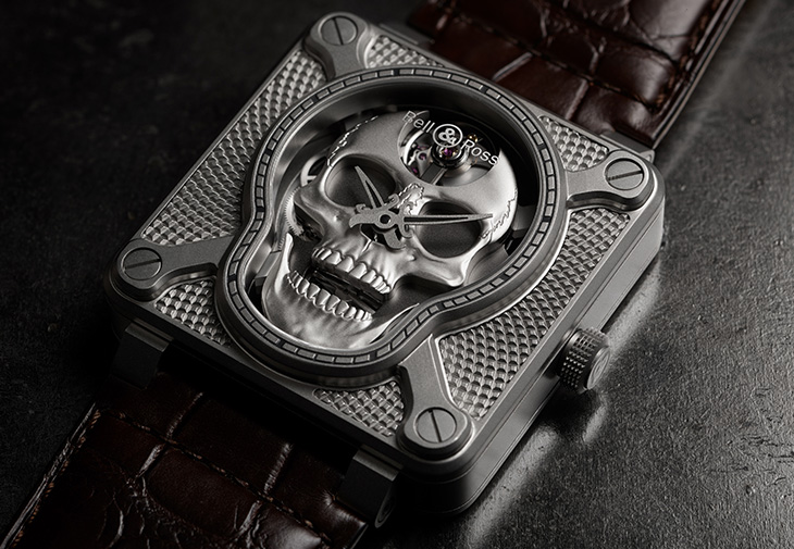 BELL & ROSS BR 01 Laughing Skull