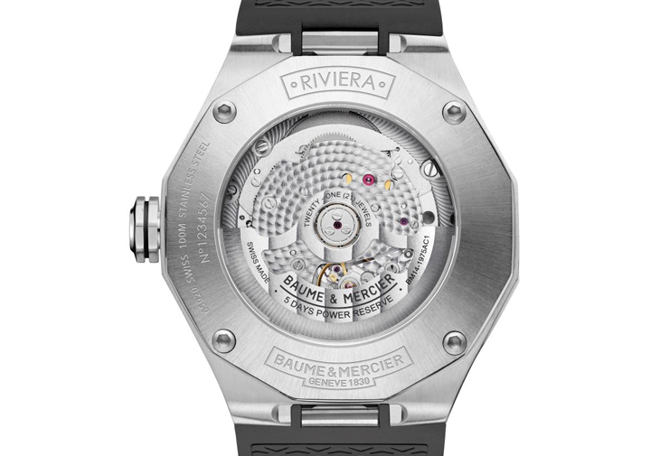 BAUME & MERCIER利維拉Baumatic月相腕錶