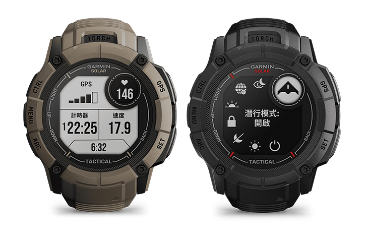 GARMIN Instinct 2X Solar本我系列太陽能GPS智慧腕錶軍事戰術版