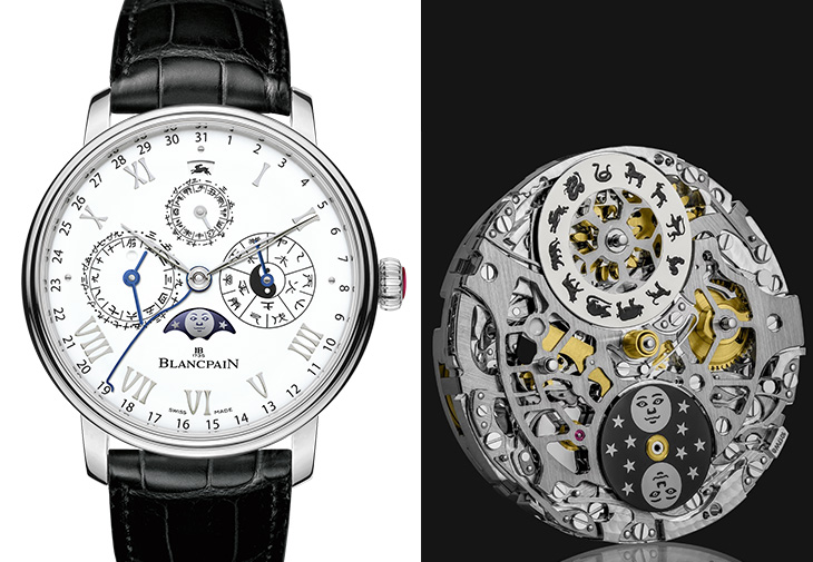 寶珀BLANCPAIN Villeret中華年曆錶