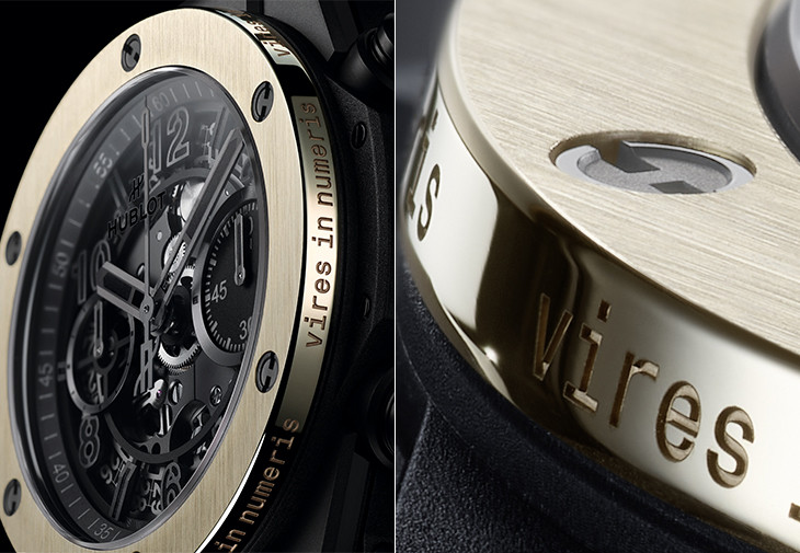 宇舶HUBLOT Big Bang Unico Ledger琥珀金腕錶