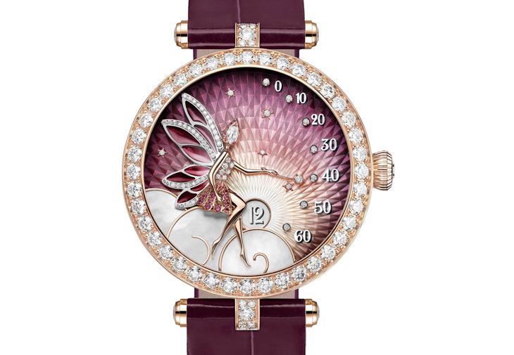 梵克雅寶VAN CLEEF & ARPELS Lady Féerie Or Rose腕錶