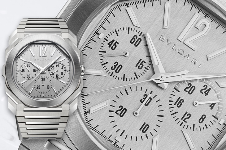 寶格麗Octo Finissimo Chronograph GMT超薄兩地時區計時腕錶