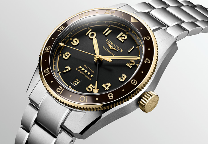浪琴表LONGINES Spirit Zulu Time先行者系列世界時區腕錶