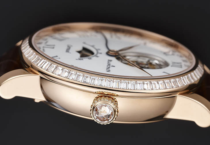 寶珀Villeret Carrousel Phases de Lune鑽錶