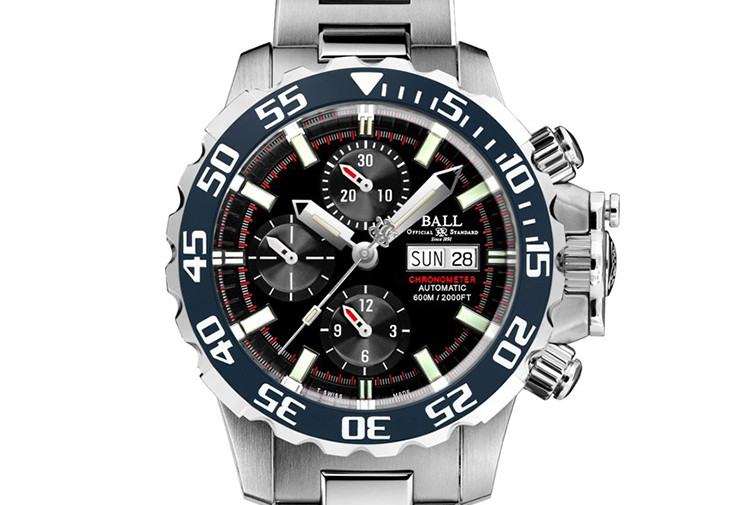BALL Watch Engineer Hydrocarbon系列NEDU潛水計時腕錶