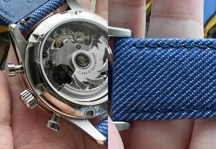寶齊萊 CARL F. BUCHERER 馬利龍 飛返計時碼錶