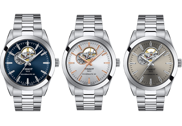 TISSOT Gentleman Open Heart腕錶