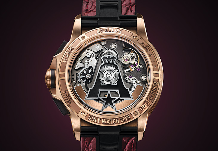 愛格錶ANGELUS Chronodate Gold x Chateau Angelus腕錶