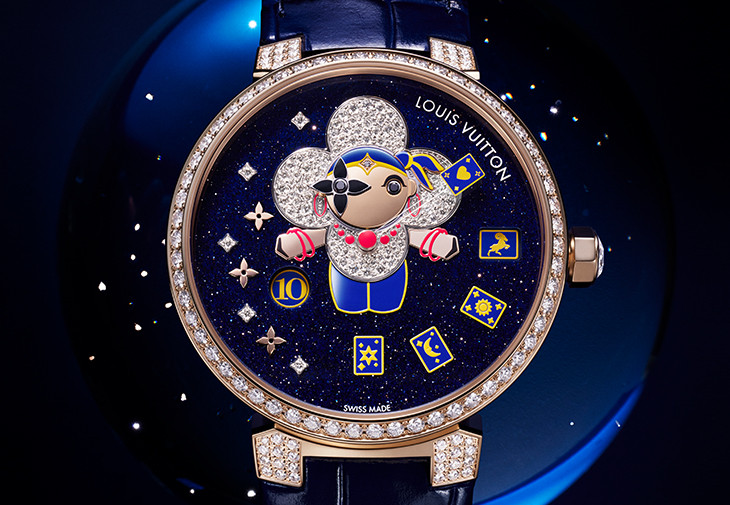 LOUIS VUITTON Tambour Slim Vivienne