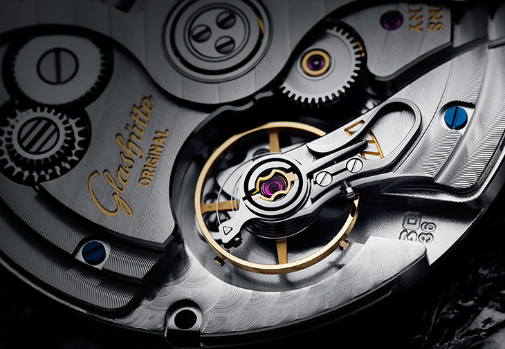 格拉蘇蒂原創GLASHÜTTE ORIGINAL蘆葦綠SeaQ大日曆腕錶