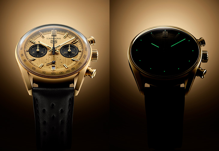 泰格豪雅TAG HEUER Carrera Chronograph黃金計時腕錶