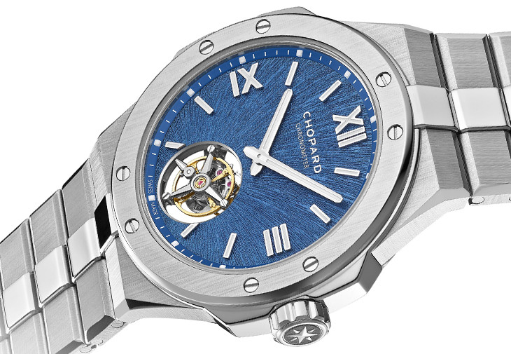 蕭邦Alpine Eagle Flying Tourbillon腕錶精鋼款