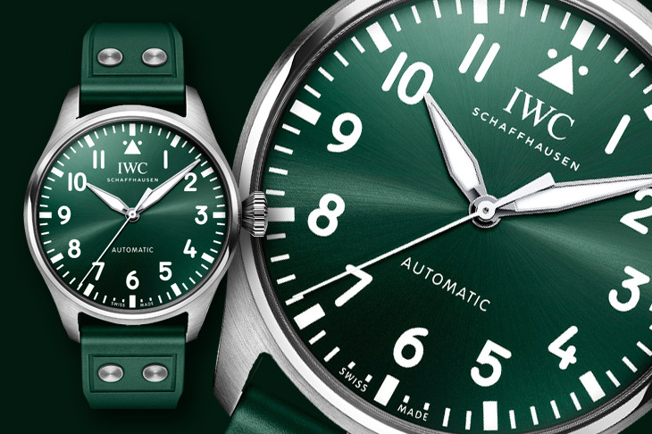 IWC英國「賽車綠」大型飛行員腕錶43