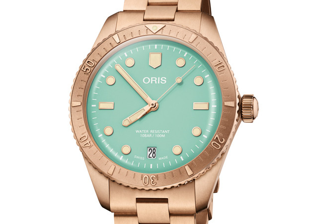 豪利時ORIS Divers Sixty-Five Cotton Candy