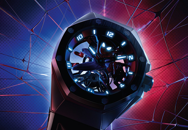 愛彼AUDEMARS PIGUET Royal Oak Concept皇家橡樹概念系列陀飛輪「Spider-Man」腕錶