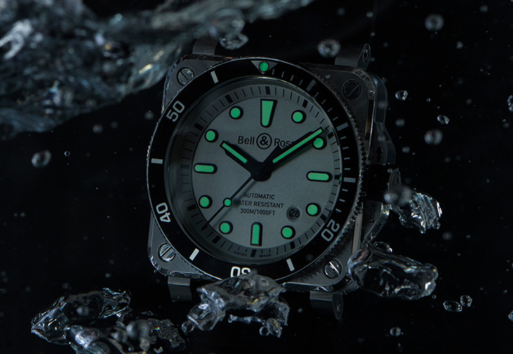 BELL & ROSS BR 03-92 Diver White