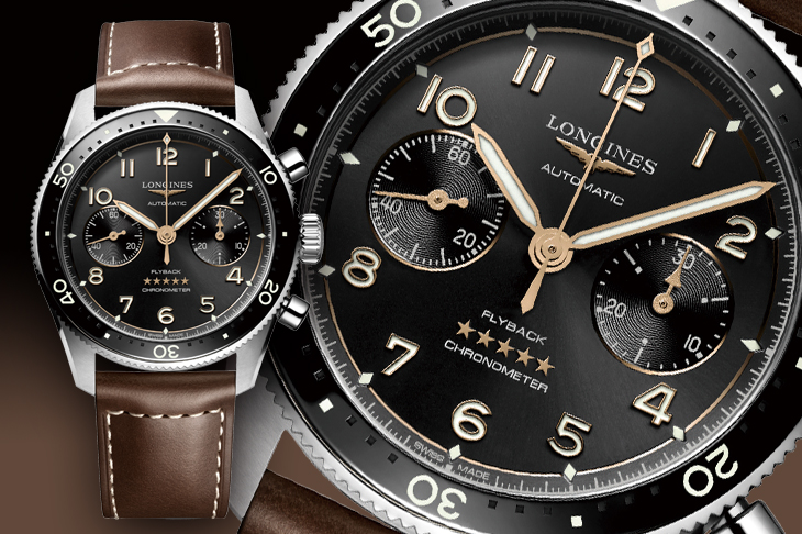 浪琴表LONGINES Spirit Flyback先行者系列飛返計時腕錶