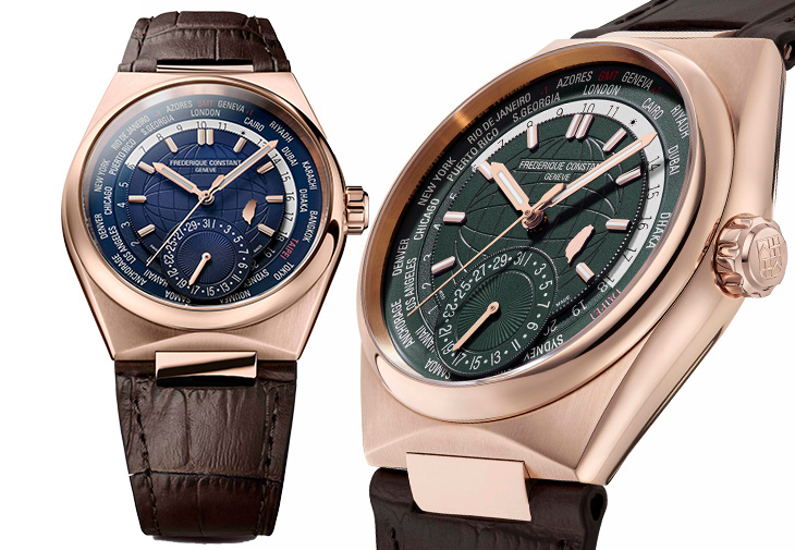 康斯登FREDERIQUE CONSTANT Highlife Worldtimer Manufacture自製機芯系列世界時區腕錶台灣特別版