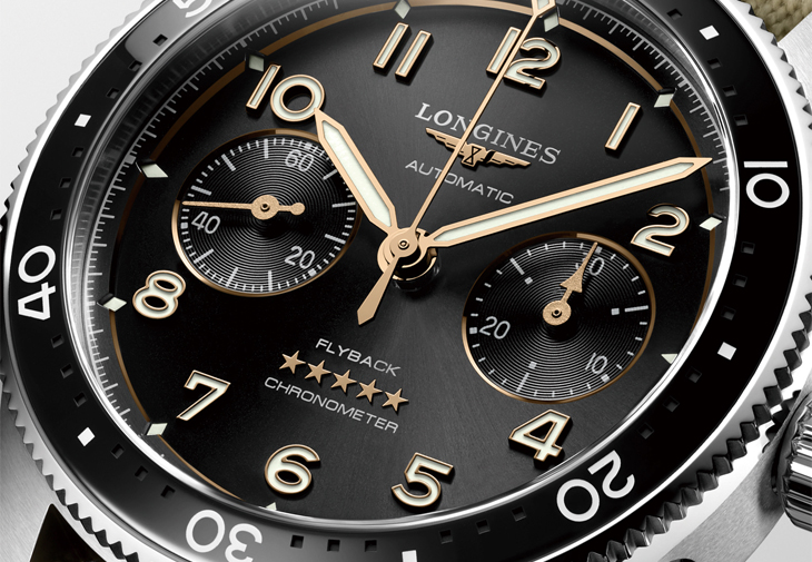 浪琴表LONGINES SPIRIT FLYBACK先行者系列飛返計時腕錶