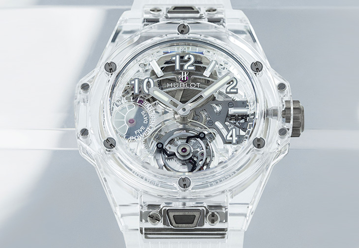 宇舶HUBLOT Big Bang陀飛輪藍寶石腕錶