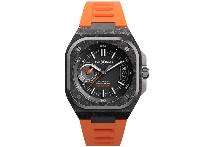Bell & Ross全新BR‑X5 Carbon Orange