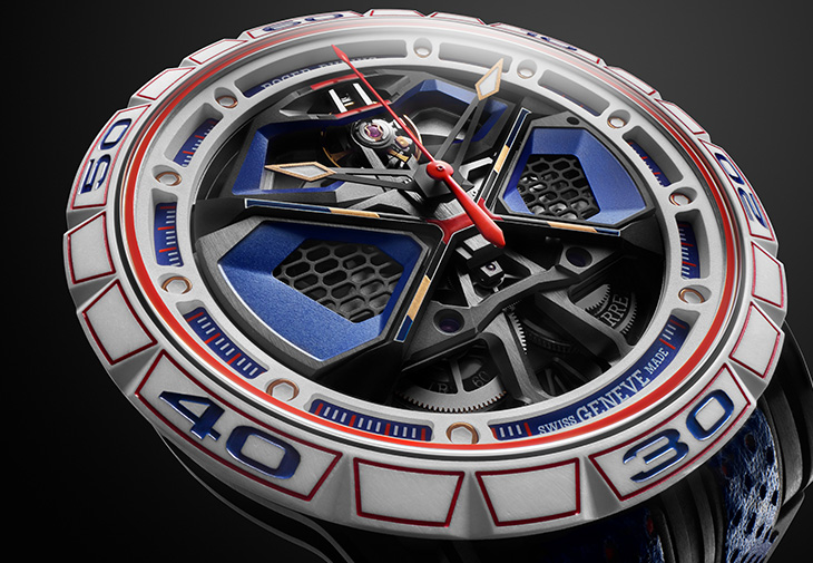 羅杰杜彼ROGER DUBUIS Excalibur Spider Huracán單擺輪腕錶