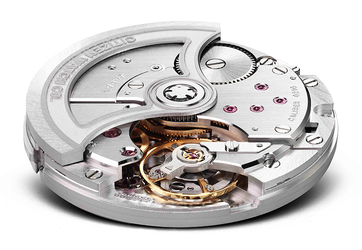 The CITIZEN Cal.0210自動上鍊機芯