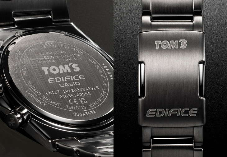 卡西歐EDIFICE x TOM'S聯名錶