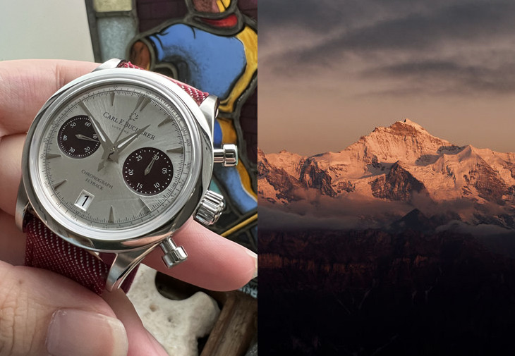 寶齊萊 CARL F. BUCHERER 馬利龍 飛返計時碼錶
