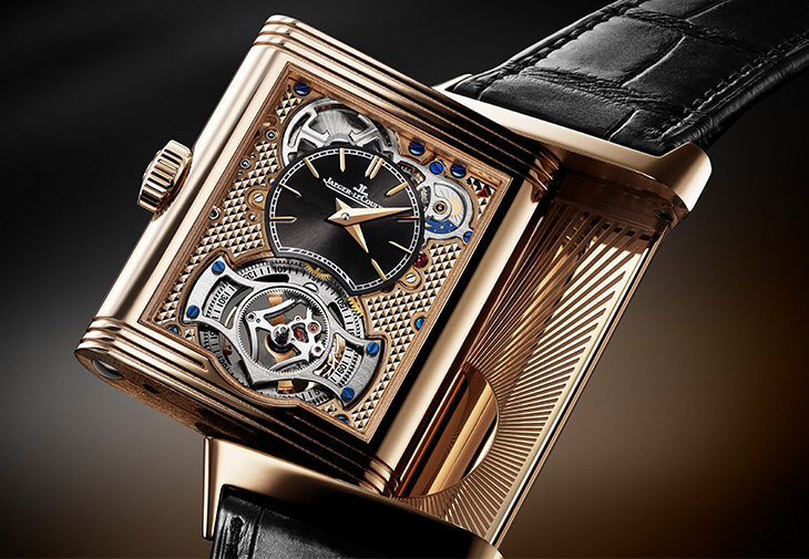 積家JAEGER-LECOULTRE Reverso Tribute Duoface Tourbillon翻轉系列雙面雙時區陀飛輪腕錶