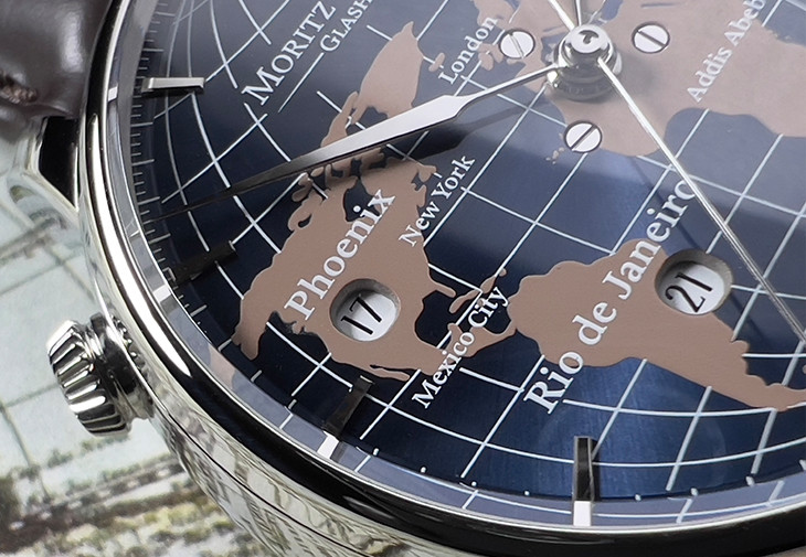 MORITZ GROSSMANN Universalzeit世界時區腕錶