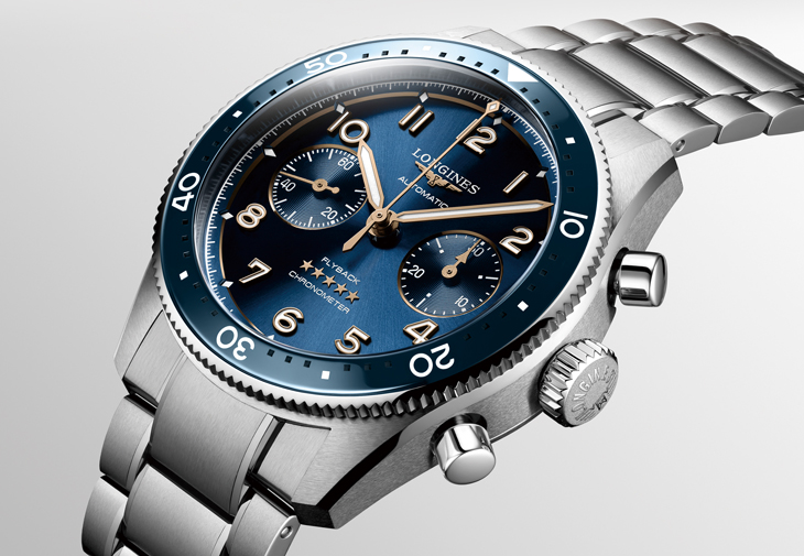 浪琴表LONGINES SPIRIT FLYBACK先行者系列飛返計時腕錶