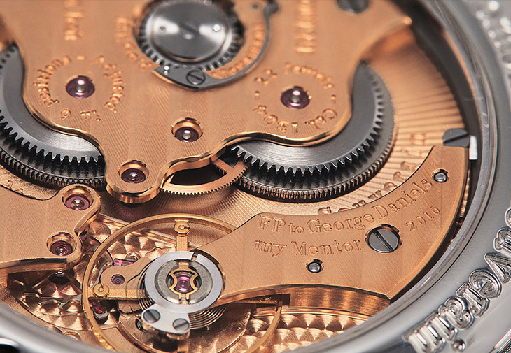 Francois-Paul Journe贈予喬治.丹尼爾的F. P. Journe Chronomètre Souverain