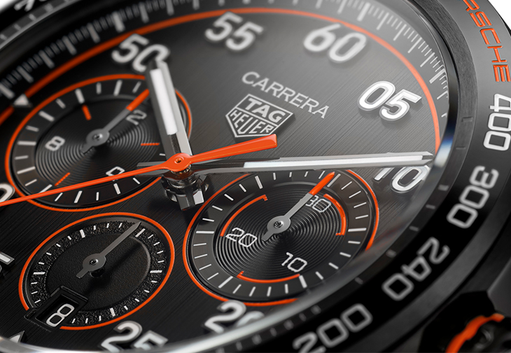 TAG Heuer Carrera X Porsche Orange Racing聯名計時腕錶