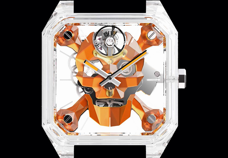 BELL & ROSS BR 01 Cyber Skull Only Watch